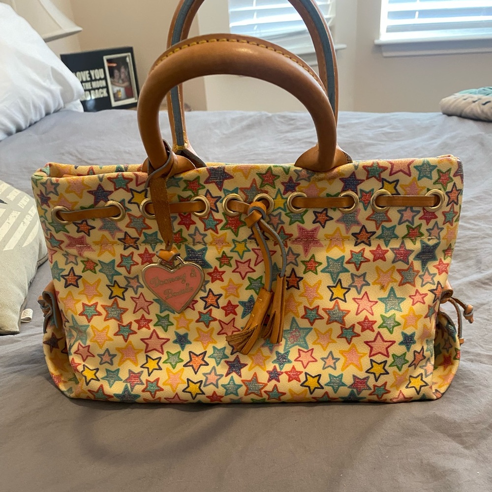 Dooney and bourke bag with stars